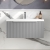 Hudson Reed Fluted 800mm 1-Drawer Wall Hung Vanity Unit | Thumbnail Image