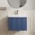 Hudson Reed Fluted 500mm 1-Drawer Wall Hung Vanity Unit | Thumbnail Image