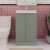 Hudson Reed Fluted Floor Standing 2-Door Vanity Unit with Basin 2 500mm Wide - Satin Green