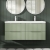 Hudson Reed Fluted Twin 1200mm 4-Drawer Wall Hung Vanity Unit | Thumbnail Image