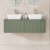 Hudson Reed Fluted Twin 1200mm 2-Drawer Wall Hung Vanity Unit with Countertop | Thumbnail Image