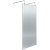 Hudson Reed Fluted Wet Room Screen with Support Arm and Feet 800mm Wide - 8mm Glass