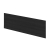 Hudson Reed MFC Straight Bath Front Panel and Plinth 560mm H x 1700mm W - Charcoal Black Woodgrain