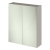 Arno 600mm 2-Door Mirrored Bathroom Cabinet | Thumbnail Image