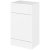 Hudson Reed Fusion WC Unit with Coloured Worktop 500mm Wide - Gloss White