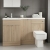 Hudson Reed Fusion 1500mm Combination Vanity and WC Unit
