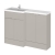 Hudson Reed Fusion L-Shaped 1200mm 4-Door Floor Standing Vanity Unit
