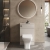 Hudson Reed Fusion Compact WC Unit with Coloured Worktop 600mm Wide - Pebble Grey | Thumbnail Image