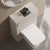 Hudson Reed Fusion Compact WC Unit with Coloured Worktop 600mm Wide - Pebble Grey | Thumbnail Image