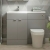 Hudson Reed Fusion 1000mm Combination Vanity and WC Unit