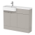Hudson Reed Fusion 1100mm Combination Semi-Recessed Vanity and WC Unit