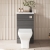 Hudson Reed Fusion 500mm Back-to-Wall WC Unit