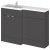 Hudson Reed Fusion 1200mm Combination Vanity and WC Unit