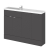 Hudson Reed Fusion Compact Combination Unit with 300mm Base Unit x 2 - 1200mm Wide - Gloss Grey