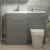Hudson Reed Fusion 1000mm Combination Vanity and WC Unit