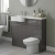 Hudson Reed Fusion 1000mm Combination Semi-Recessed Vanity and WC Unit