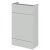Hudson Reed Fusion Compact Combination Unit with Slimline Basin - 1100mm Wide - Gloss Grey Mist