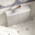 Hudson Reed Fusion Compact Combination Unit with Slimline Basin - 1000mm Wide - Pebble Grey | Thumbnail Image