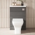 Hudson Reed Fusion Compact 600mm Back-to-Wall WC Unit | Thumbnail Image