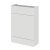 Hudson Reed Fusion Compact WC Unit 600mm Wide - Gloss Grey Mist