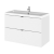 Hudson Reed Fusion Wall Hung 2-Drawer Vanity Unit with Basin 800mm Wide - Gloss White