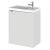 Hudson Reed Fusion Wall Hung 1-Door Vanity Unit with Compact Basin 400mm Wide - Gloss Grey Mist