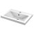 Hudson Reed Fusion Wall Hung 2-Door Vanity Unit with Ceramic Basin 500mm Wide - Gloss White