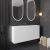 Hudson Reed Fusion Wall Hung 4-Door Vanity Unit with Compact Basin 1200mm Wide - Gloss White