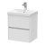 Hudson Reed Havana Wall Hung 2-Drawer Vanity Unit with Basin 3 500mm Wide - White Ash