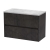 Havana 800mm 2-Drawer Wall Hung Vanity Unit with Countertop