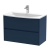 Havana Wall Hung 2-Drawer Vanity Unit with Basin 4 800mm Wide - Midnight Blue | Thumbnail Image