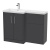 Hudson Reed Juno 1100mm Combination Vanity Basin and Toilet Unit | Thumbnail Image