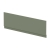 Hudson Reed Juno Straight Front Bath Panel and Plinth 560mm H x 1800mm W - Satin Green