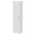 Hudson Reed Juno Wall Hung Tall Storage Unit 350mm Wide - White Ash