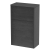 Hudson Reed Juno WC Unit 500mm Wide - Graphite Grey