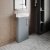 Hudson Reed Juno Compact RH Floor Standing Vanity Unit and Basin 440mm Wide - Coastal Grey