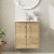 Hudson Reed Juno Wall Hung 2-Door Vanity Unit with Basin 4 500mm Wide - Autumn Oak | Thumbnail Image