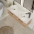 Hudson Reed Juno Wall Hung 2-Drawer Vanity Unit with Carrara Marble Worktop 1200mm Wide - Autumn Oak | Thumbnail Image