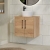 Hudson Reed Juno Wall Hung 2-Door Vanity Unit with Worktop 600mm Wide - Autumn Oak | Thumbnail Image