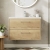 Hudson Reed Juno Wall Hung 2-Drawer Vanity Unit with Basin 1 800mm Wide - Autumn Oak | Thumbnail Image