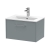 Hudson Reed Juno Wall Hung 1-Drawer Vanity Unit with Basin 2 600mm Wide - Coastal Grey