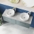 Hudson Reed Juno Wall Hung 2-Drawer Vanity Unit with Bellato Grey Worktop 1200mm Wide - Coastal Grey | Thumbnail Image