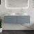 Hudson Reed Juno Wall Hung 2-Drawer Vanity Unit with Carrera Marble Worktop 1200mm Wide - Coastal Grey | Thumbnail Image