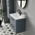 Hudson Reed Juno Wall Hung 2-Drawer Vanity Unit with Basin 2 600mm Wide - Coastal Grey