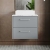 Hudson Reed Juno Wall Hung 2-Drawer Vanity Unit with Carrera Marble Worktop 600mm Wide - Coastal Grey | Thumbnail Image