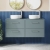 Hudson Reed Juno Wall Hung 4-Drawer Vanity Unit with Worktop 1200mm Wide - Coastal Grey | Thumbnail Image