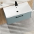 Hudson Reed Juno Wall Hung 1-Drawer Vanity Unit with Basin 3 800mm Wide - Coastal Grey | Thumbnail Image