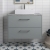Hudson Reed Juno Wall Hung 2-Drawer Vanity Unit with Bellato Grey Worktop 800mm Wide - Coastal Grey | Thumbnail Image