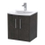 Hudson Reed Juno Wall Hung 2-Door Vanity Unit with Basin 4 500mm Wide - Metallic Slate