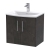 Hudson Reed Juno Wall Hung 2-Door Vanity Unit with Basin 4 600mm Wide - Metallic Slate